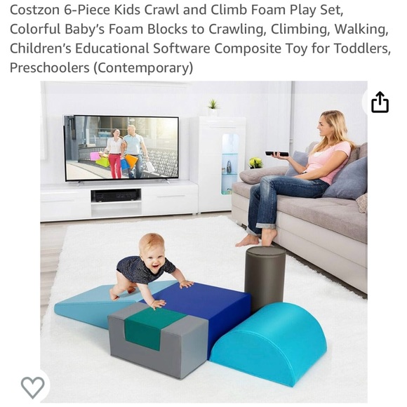 Costzon soft play kids crawl activity set - Picture 1 of 8